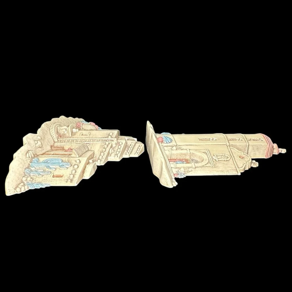 Southwest Mission Plaques Southwest Decor Burwood Wall Art‎ 1993 Set of 2